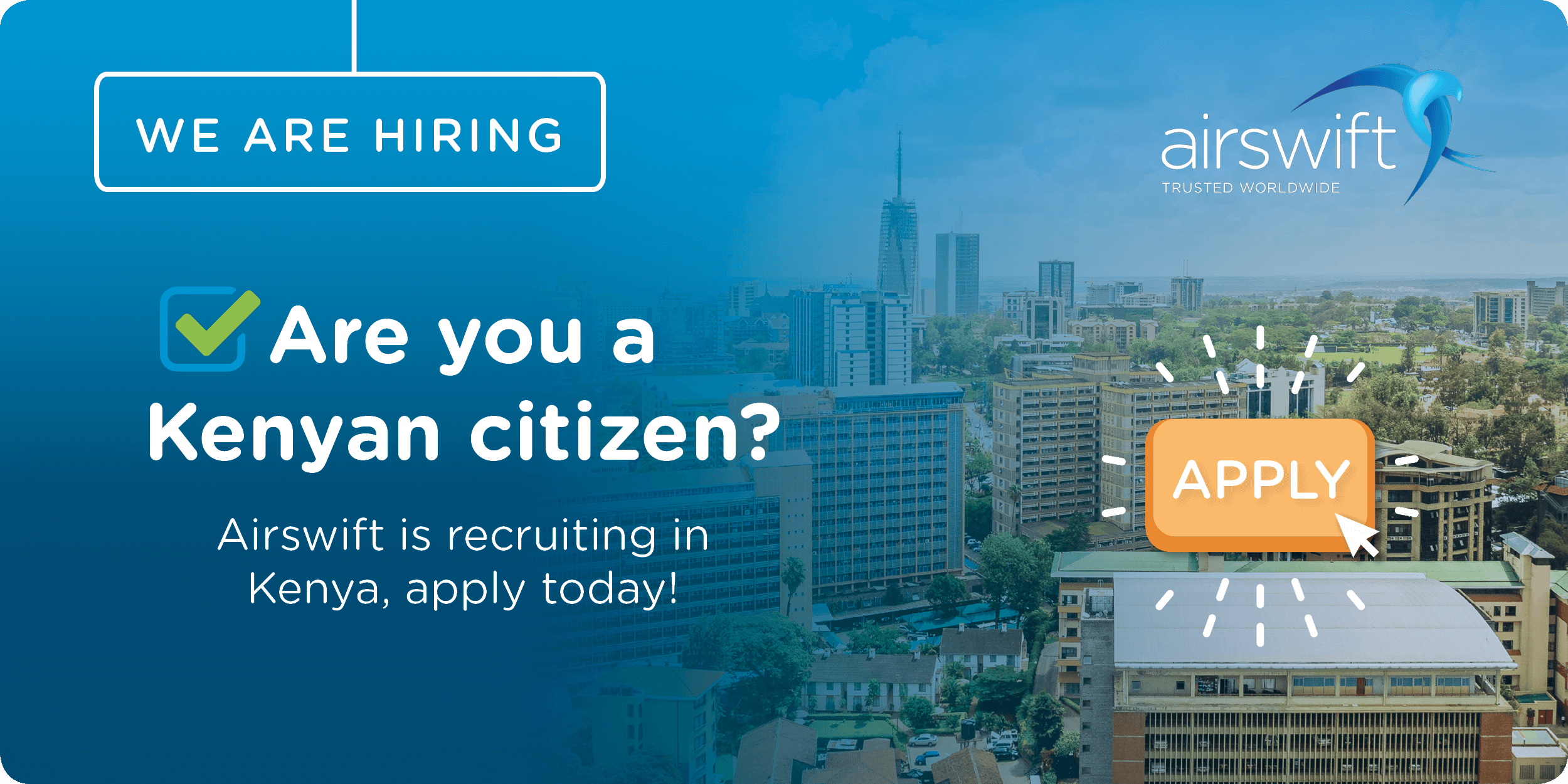 Jobs in Kenya for Local Citizens Airswift