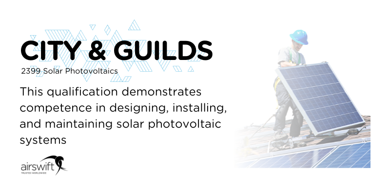 City & Guilds 2399 Solar Photovoltaics