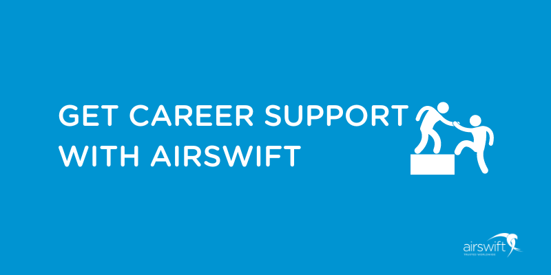 Get career support with Airswift