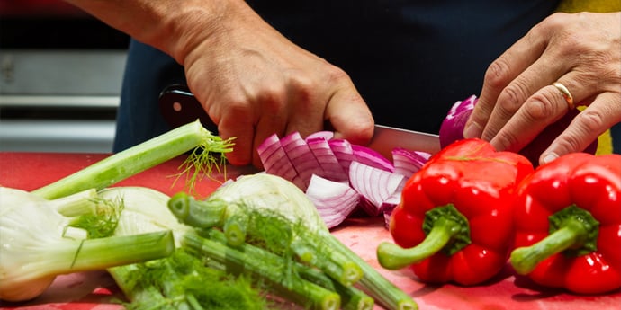 Kitchen safety is crucial during food preparation, cooking and clean-up. Understanding the hazards can help an accident or food poisoning.