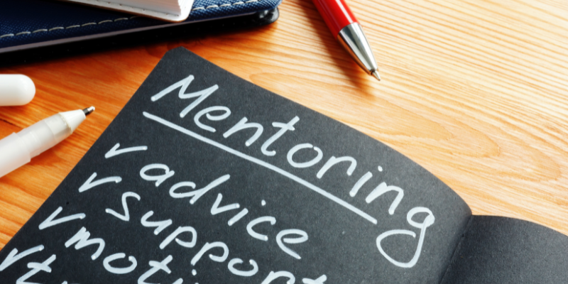 mentoring checklist over a table