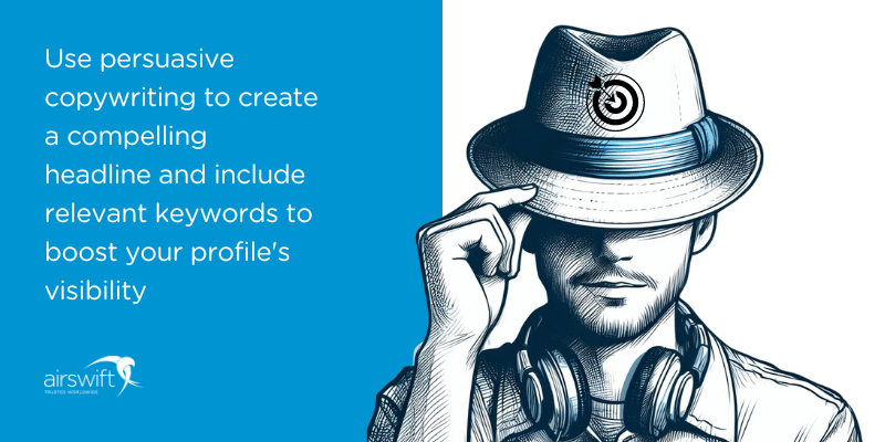 Use persuasive copywriting to boost LinkedIn profile visibility.